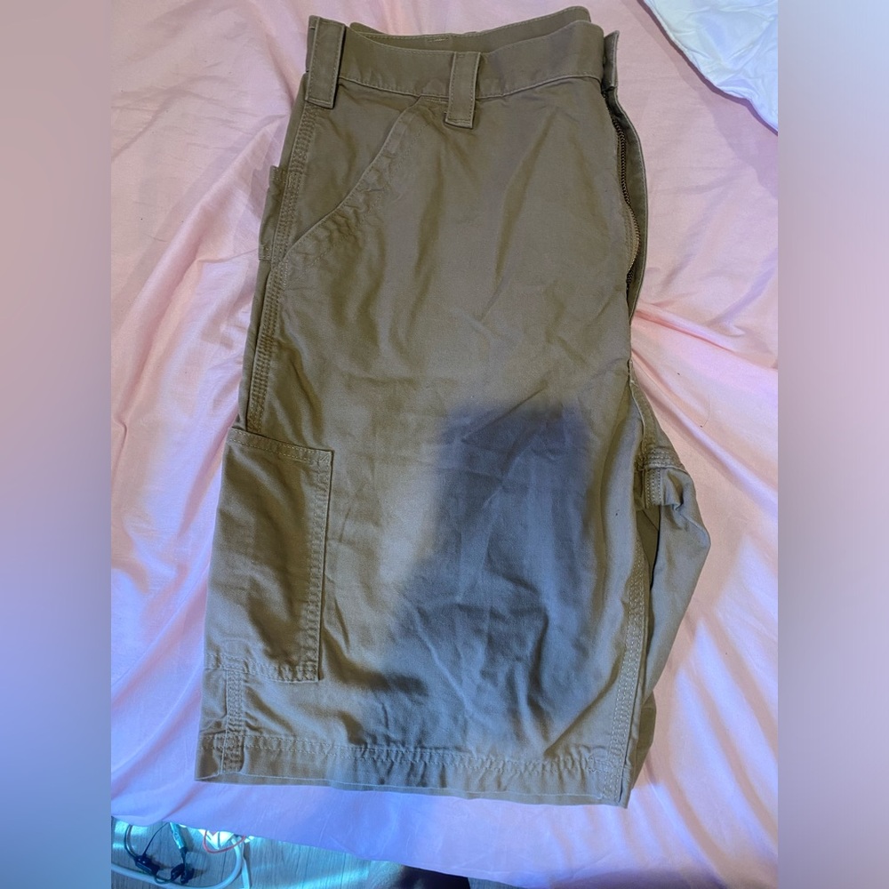 Carhartt Brown Carpenter Shorts